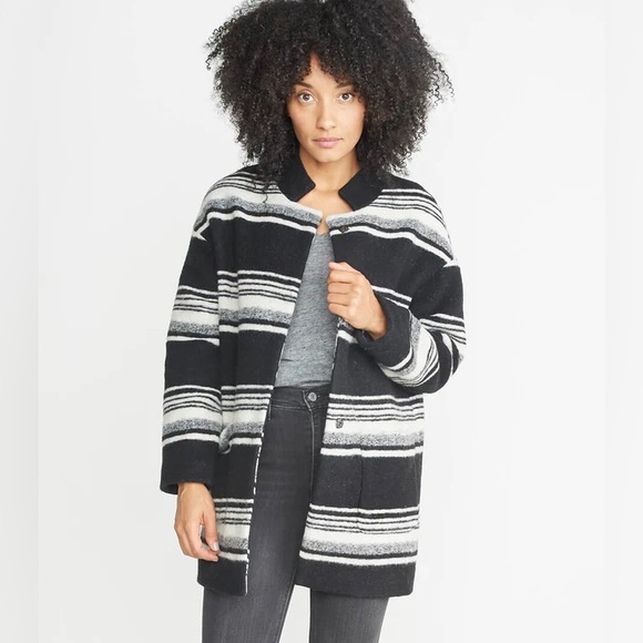 Marine Layer Wool Cocoon Coat - Picture 1 of 9